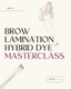 Brow Lamination x Hybrid Dye Masterclass VOL. 2