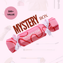 BROWFILTER mystery box filled with assorted beauty products in a colorful, closed box arrangement.
