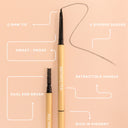 Ultra - Fine Eyebrow Pencils ( 10 Pack ) - BROWFILTER